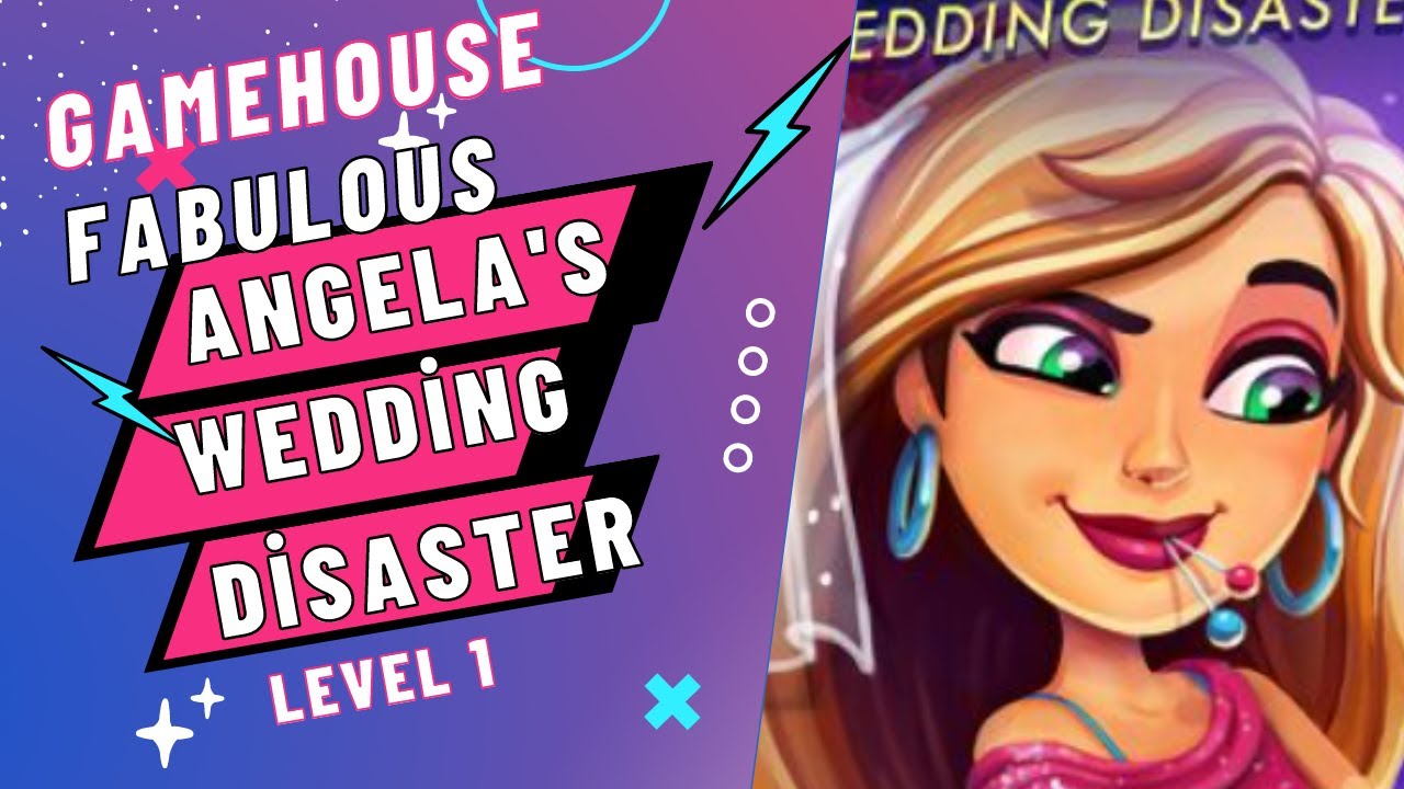 GameHouse Fabulous Angela's Wedding Disaster 2023 Level 1