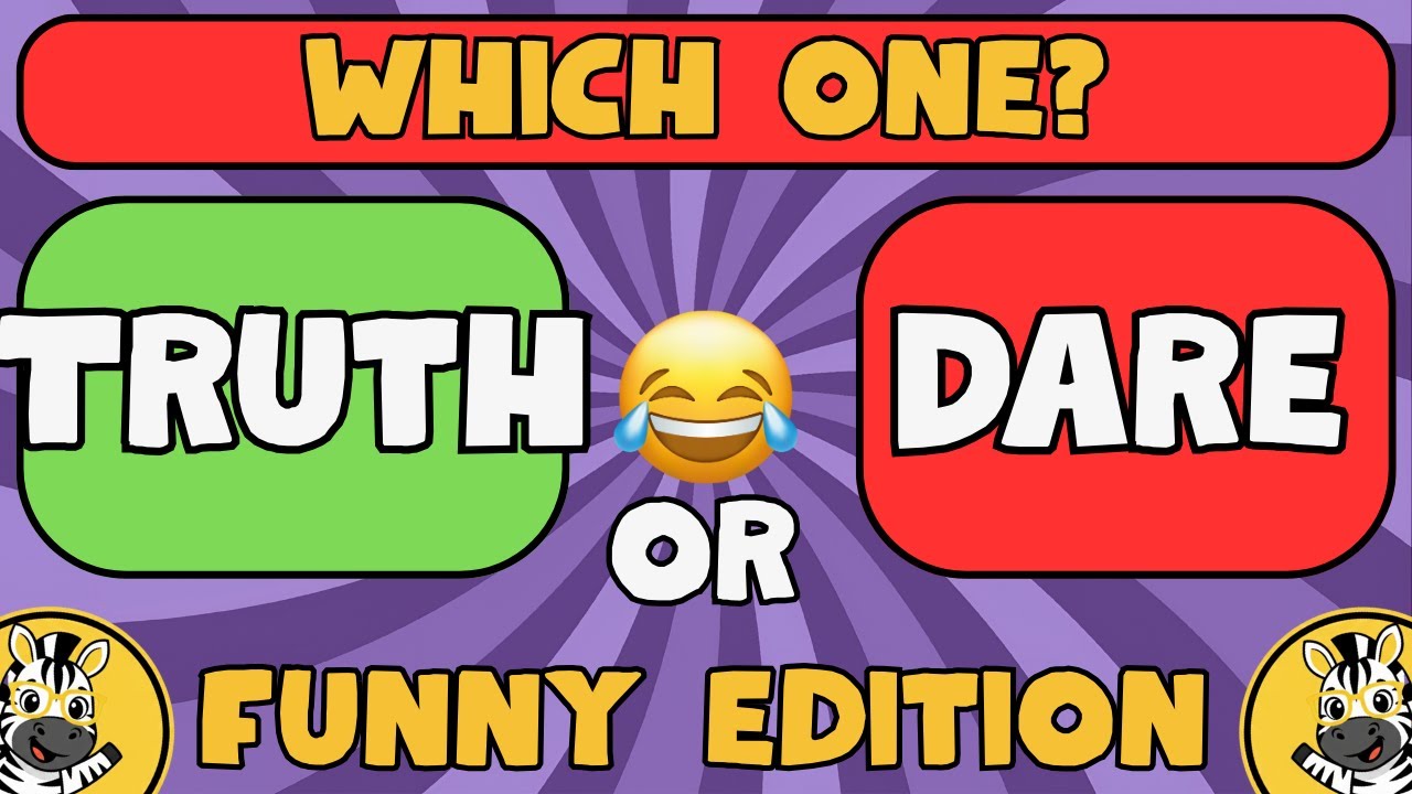 Truth or Dare Funny Questions Edition! 🤫😂 | The Ultimate Choice