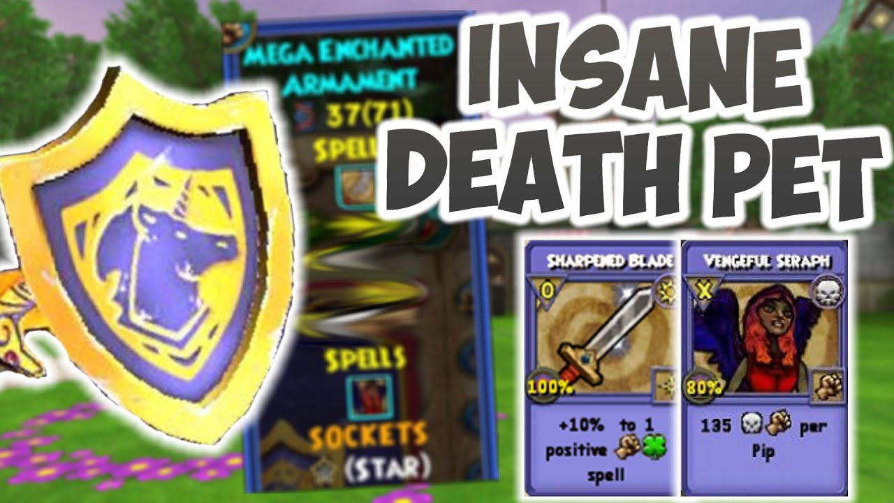 Создание НОВОГО ЛУЧШЕГО питомца смерти в Wizard101