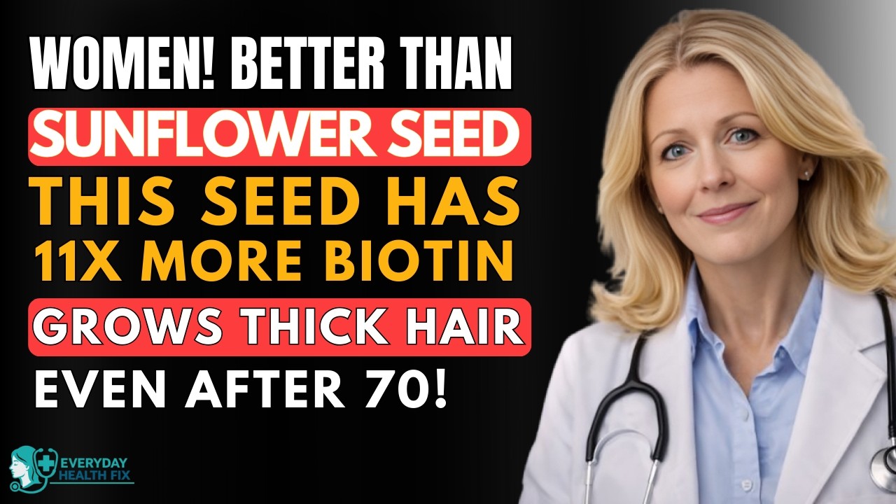Kill Hair Loss Now! 🌱 This Seed Grows Hair FAST & Stops Hair Fall Instantly! 💥 | SENIOR TIPS