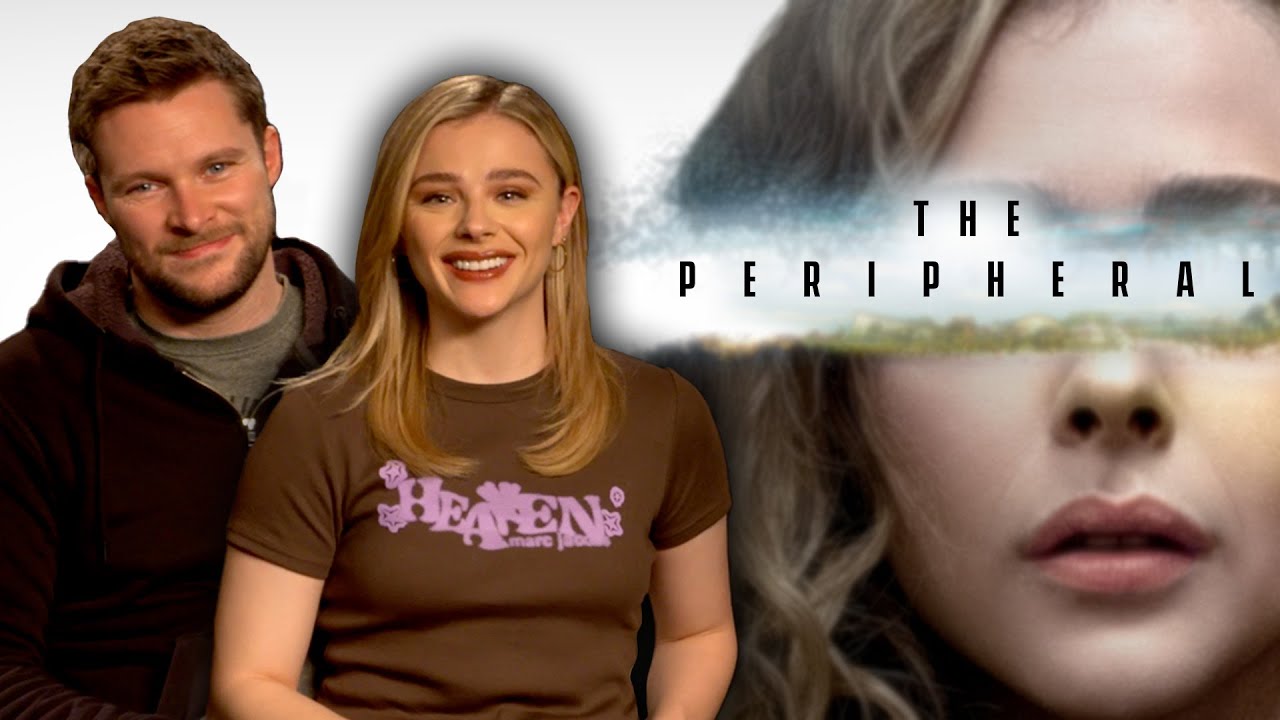 The Peripheral stars Jack Reynor & Chloë Grace Moretz break down sharing an AI body