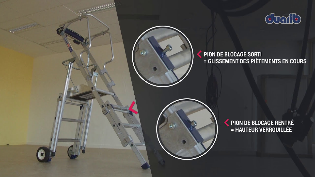 XT : plateformes individuelles télescopiques.