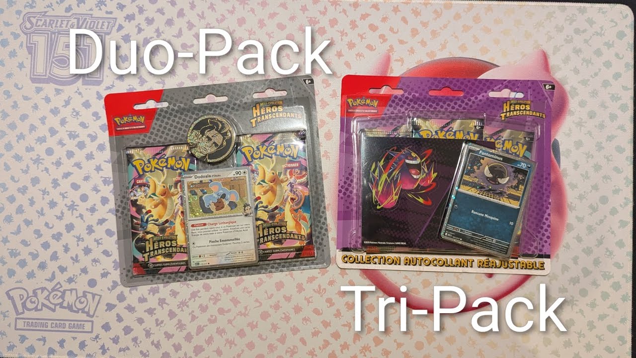 Ouverture Duo-Pack et Tri-Pack 