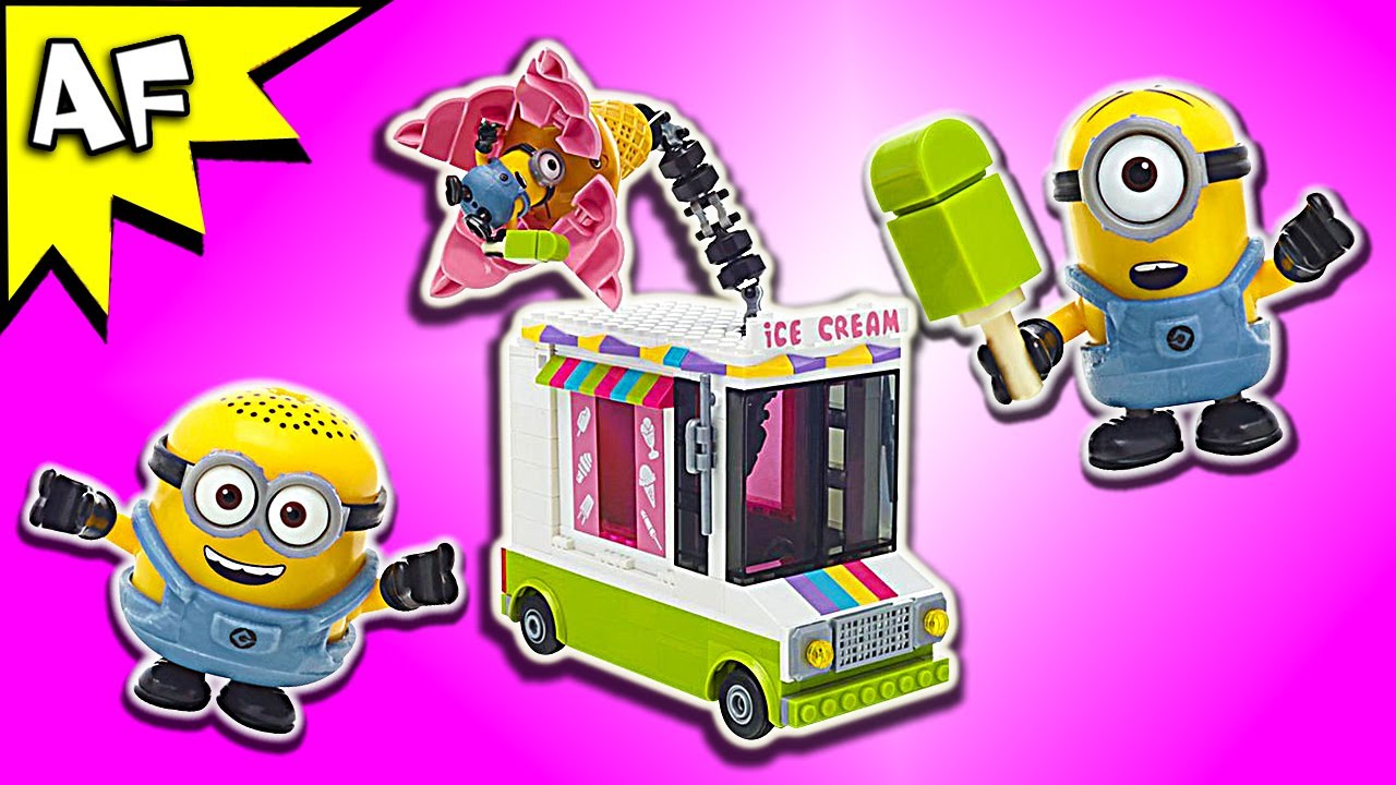 Mega Bloks Despicable Me ICE CREAM TRUCK Speed Build