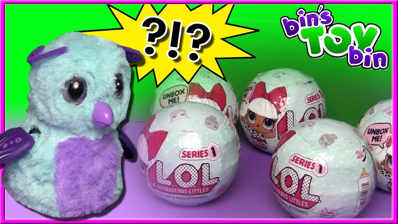 L.O.L. Girls Picked By a Hatchimal!