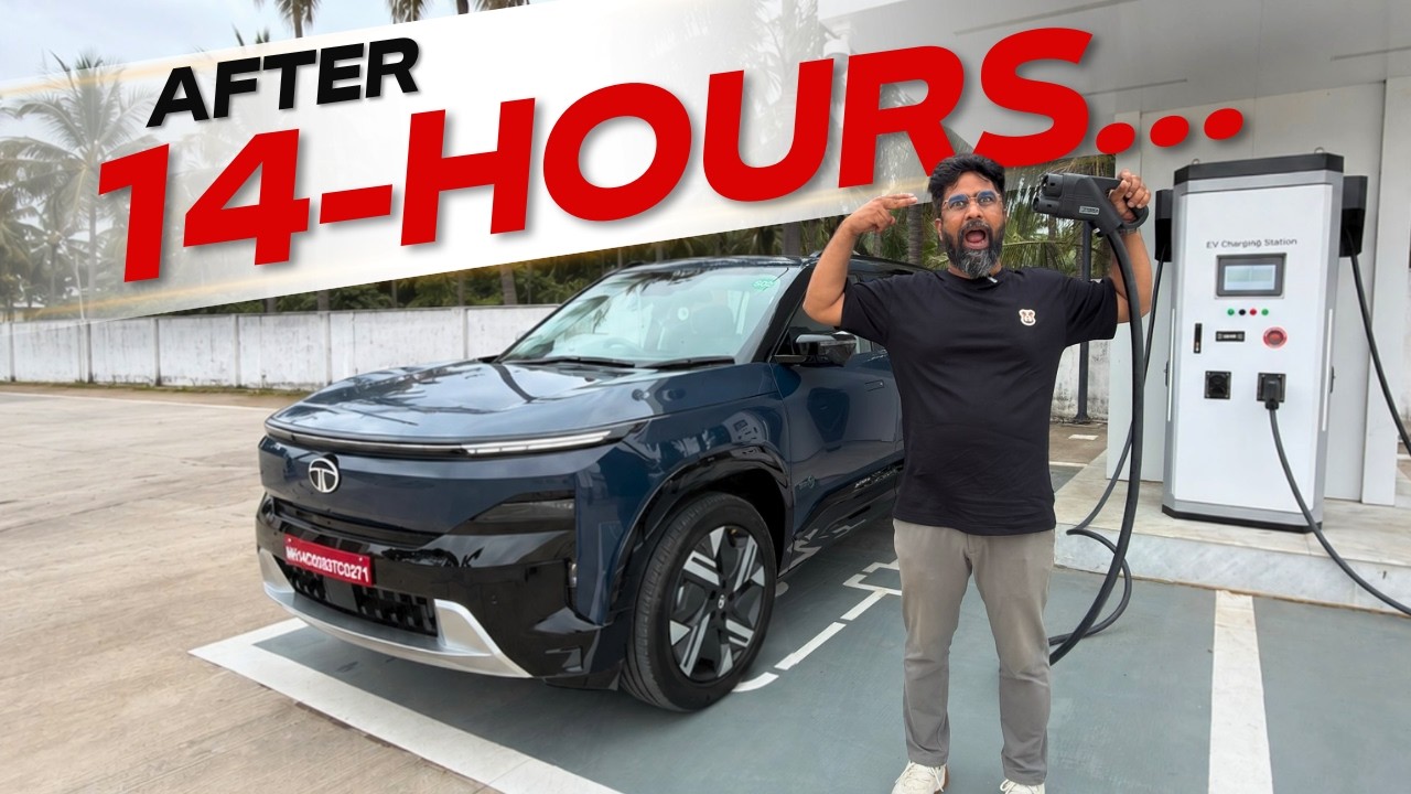 Tata Sierra EV Range Test - This Surprised Me!