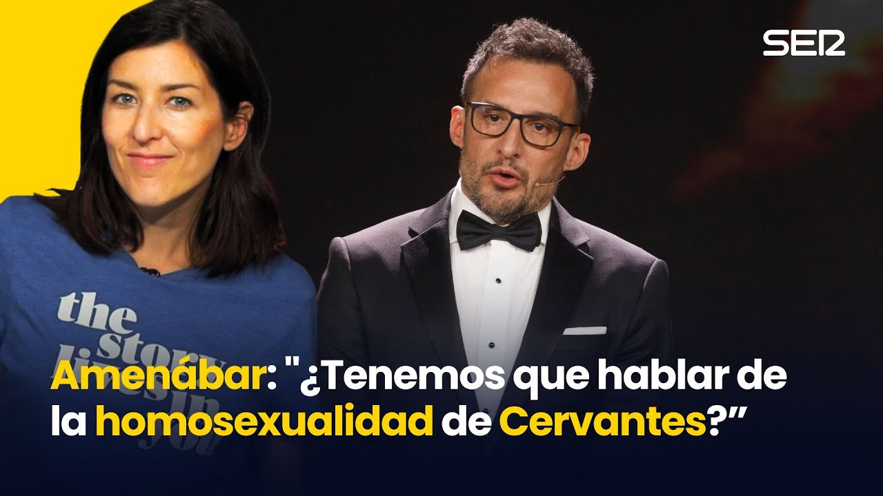 AMENÁBAR: “Me he querido mojar en cuanto a la SEXUALIDAD de CERVANTES”