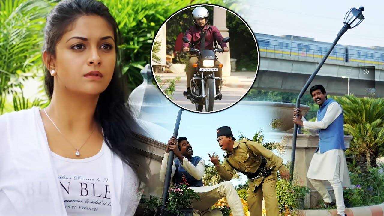 Saamy Square Movie Keerthy Suresh Interesting Scene || Soori Comedy Scenes || Matinee Movies