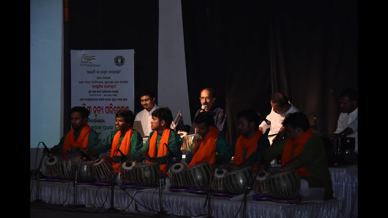 Ajadi Ka Amrit Mahotsav|| Group Tabla Vadaan|| Binod Bihari Rout ||Utkal Sangeet Mahavidyalaya, BBSR