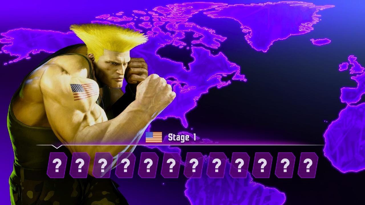 Street Fighter 6 — аркадный режим Guile (классический костюм)
