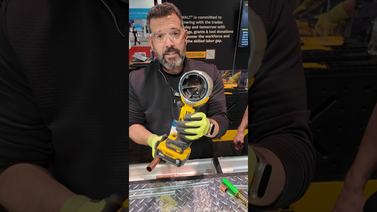 Компания DeWALT теперь предлагает полностью беспроводные сантехнические инструменты! #новыеинстру...
