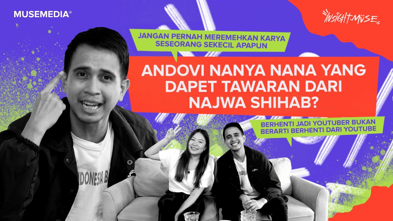ANDOVI DA LOPEZ NGOMONGIN MBAK NAJWA SHIHAB KALO LAGI KANTOR NARASI | INSIGHT MUSE
