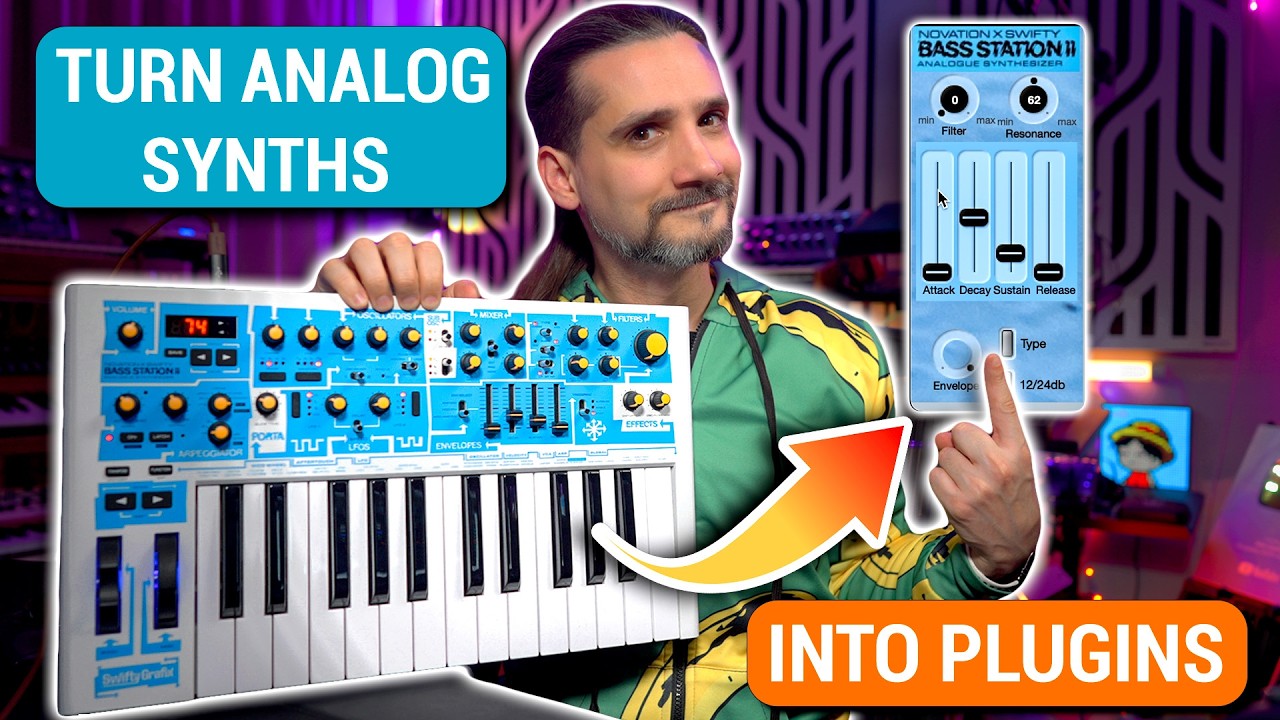 Turn your Analog Synths into VST Plugins! (Feat. Bass Station II)