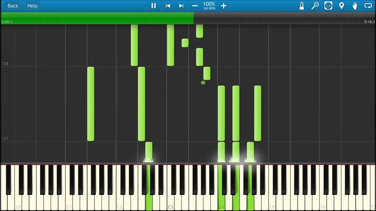 [Adventure] Theme of Prontera - Ragnarok || Synthesia