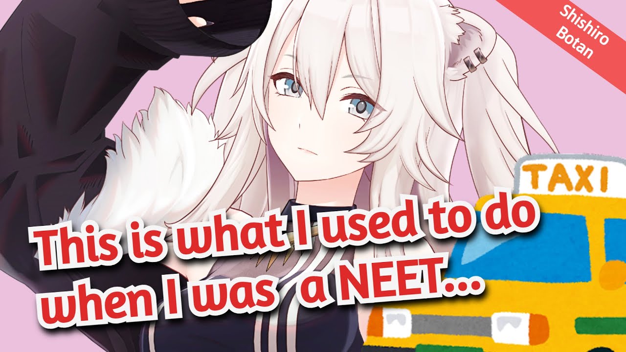 Botan shares her experience when she was a NEET 【Hololive ENG/JP SUB】