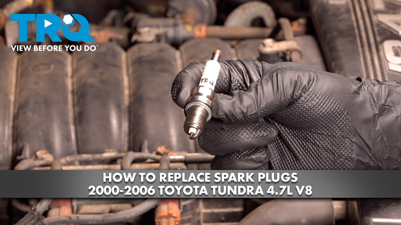How to Replace Spark Plugs 2000-2006 Toyota Tundra 4.7L V8