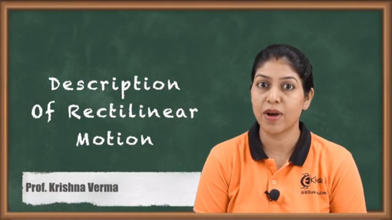 Description of Rectilinear Motion - Kinematics of Motion - GATE Engineering Mechanics