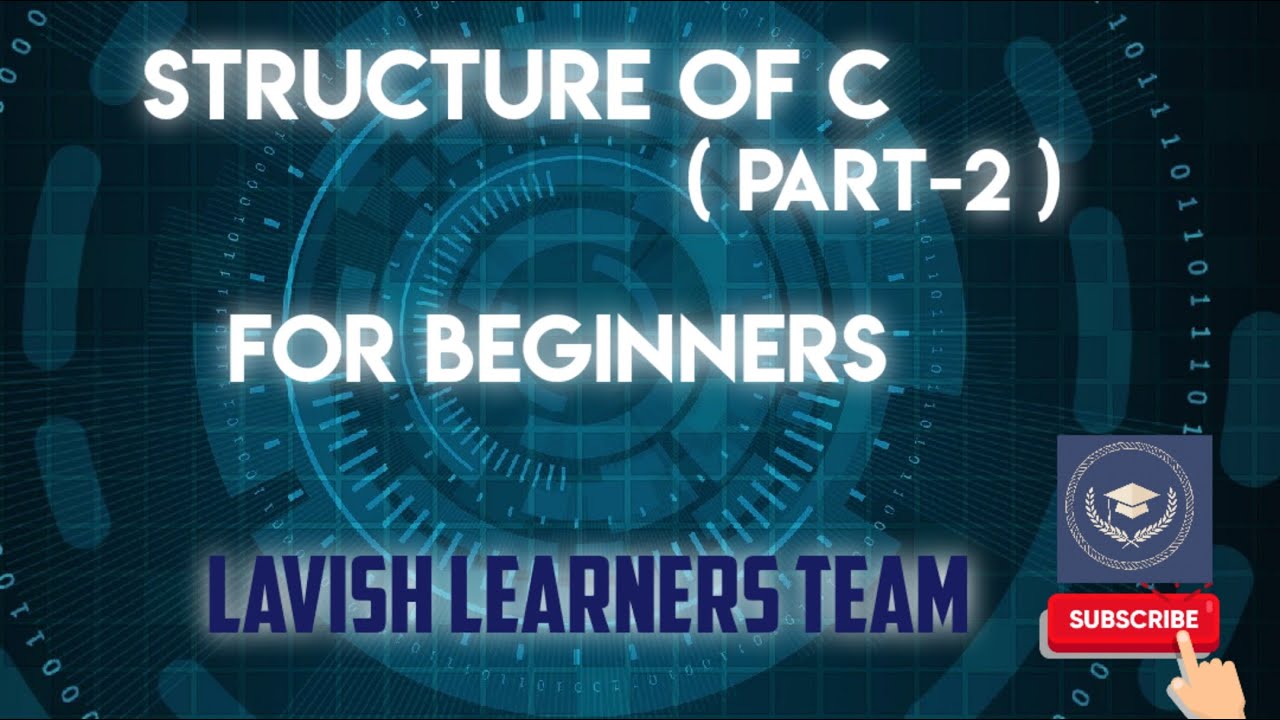 STRUCTURE OF C ( part-2 )| Header files in C | C tutorials for beginners