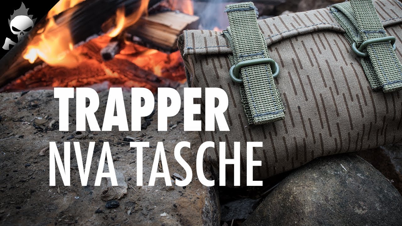 Trapper Tasche: NVA Granaten- / Koppeltasche – robuste Tasche für Bushcraft, Survival oder Trapper