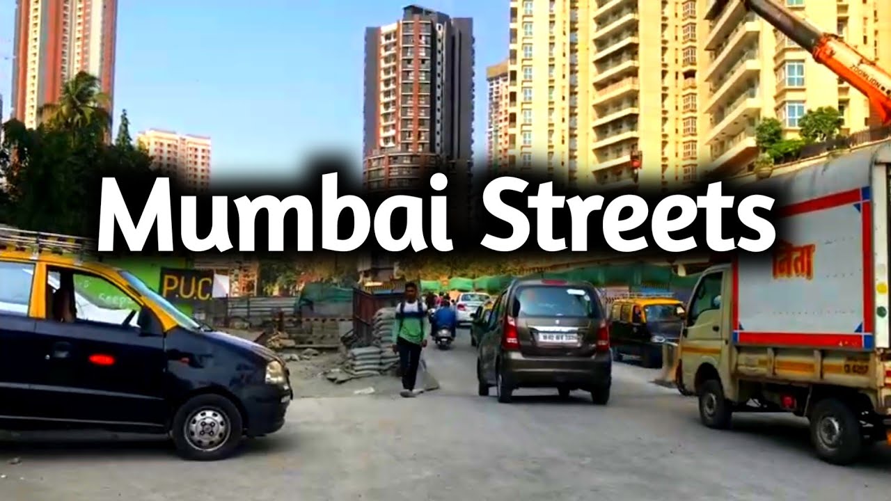 Walking on Mumbai streets India 🇮🇳 ♥️.