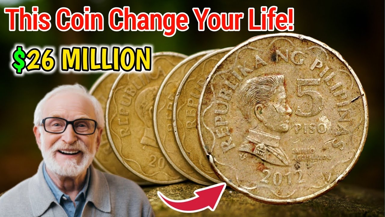 Find This Coin, It Will Change Your Life! Philippine Five-peso Coin From 2012 | #oldcoins