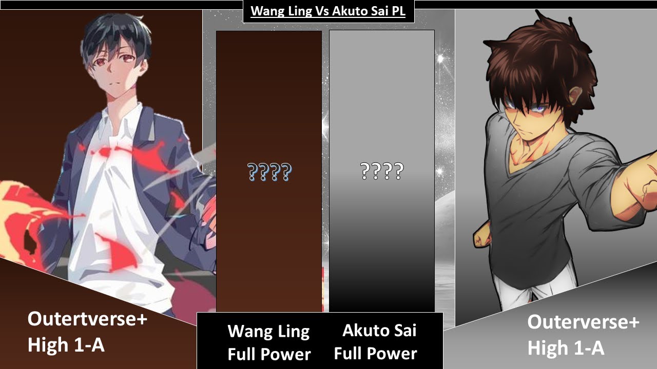 Akuto Sai Vs Wang Ling Power Level