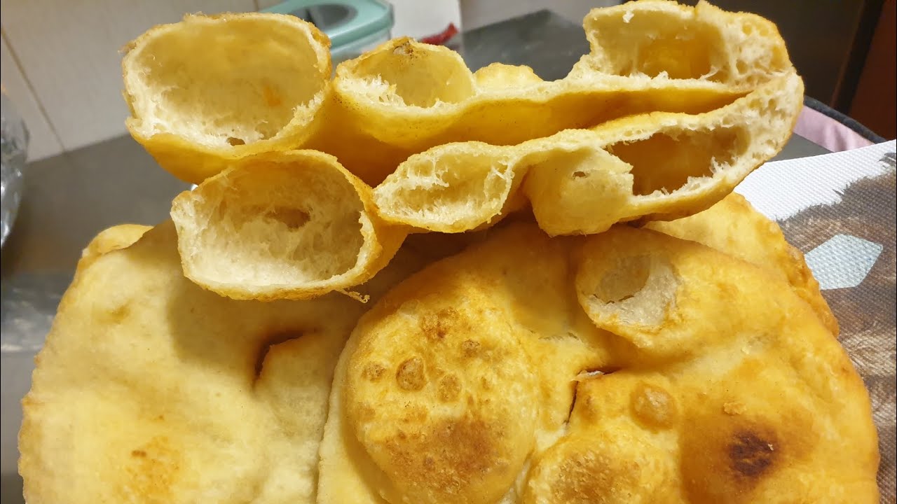 Pizze fritte con lievito madre