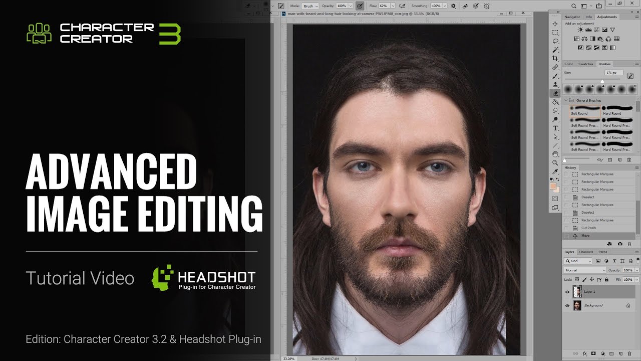 Headshot Plug-in Tutorial - Advanced Image Editing - by 3Dtest