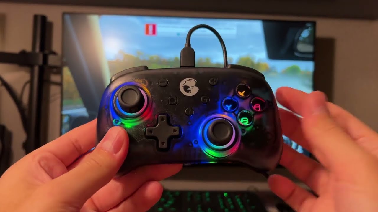Тестирование геймпада GameSir T4 Mini в игре Forza Horizon 4