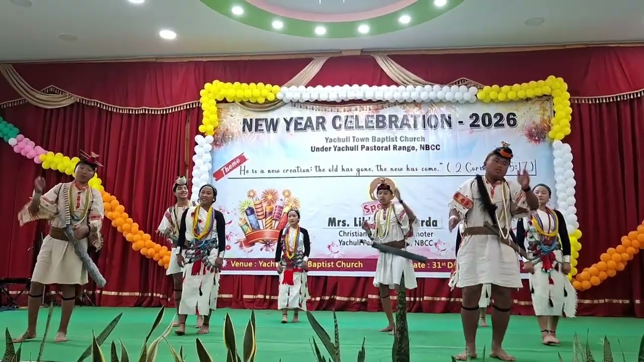 Youth Toon Sector, YTBC - Mixed Nyishi Group Dance Performance on New Year Celebration '2026