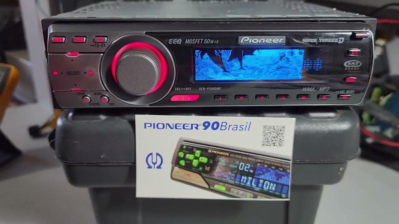 Funcionamento #pioneer DEH-P5800MP