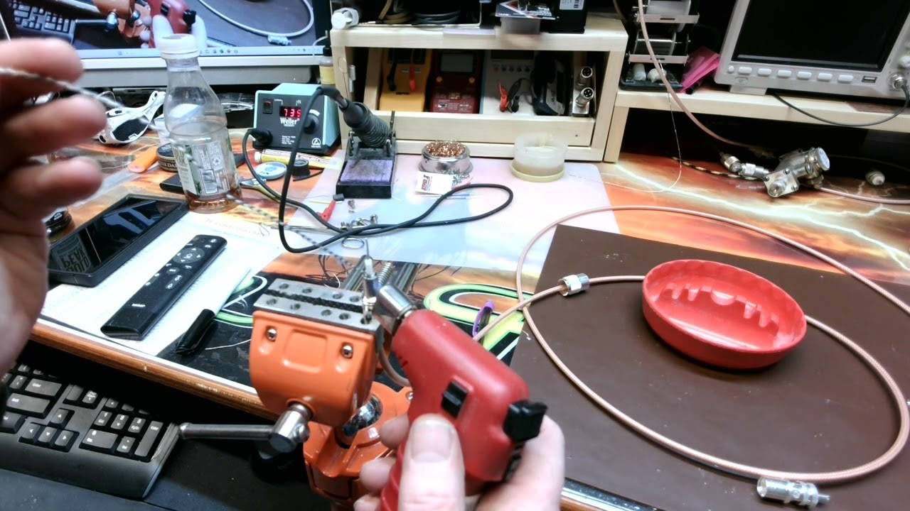 Installing a PL259 on RG400 Coax