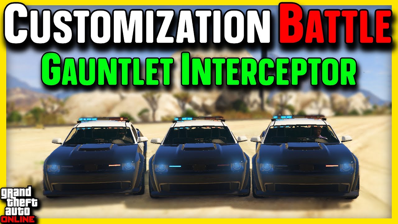 Interceptor Customization BATTLE!!!