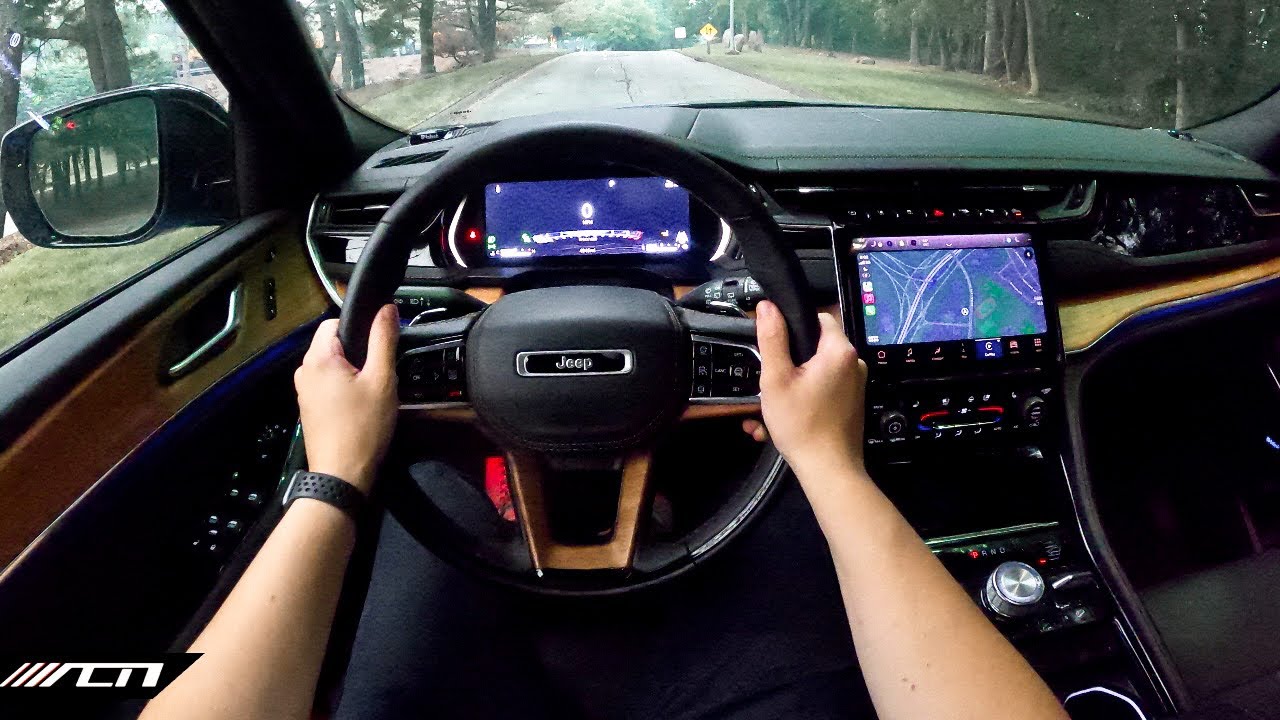 Впечатления от вождения Grand Cherokee L Summit Reserve 2023 года! /// Лучший роскошный джип?