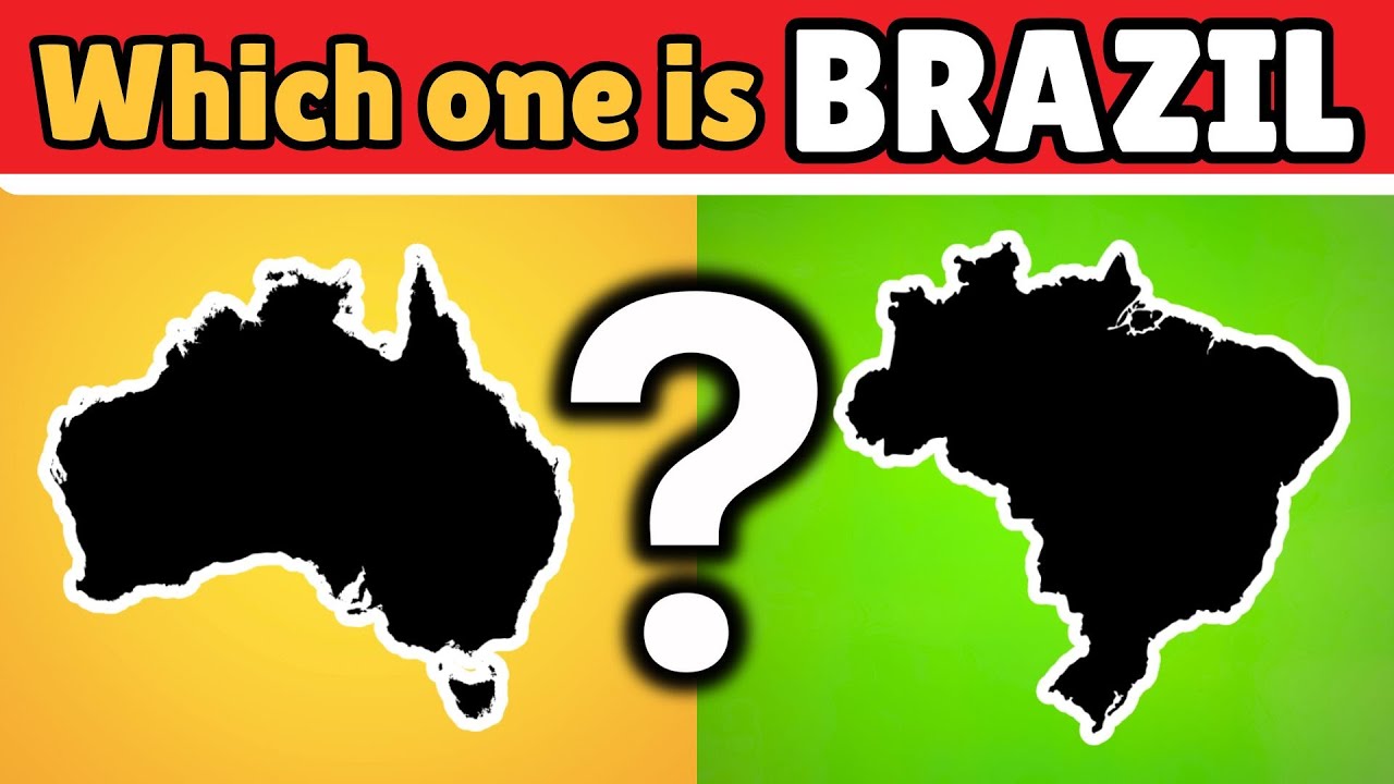 HARD LEVEL - GUESS THE COUNTRY FROM IT'S SHAPE | THIS OR THAT #quiz #flag