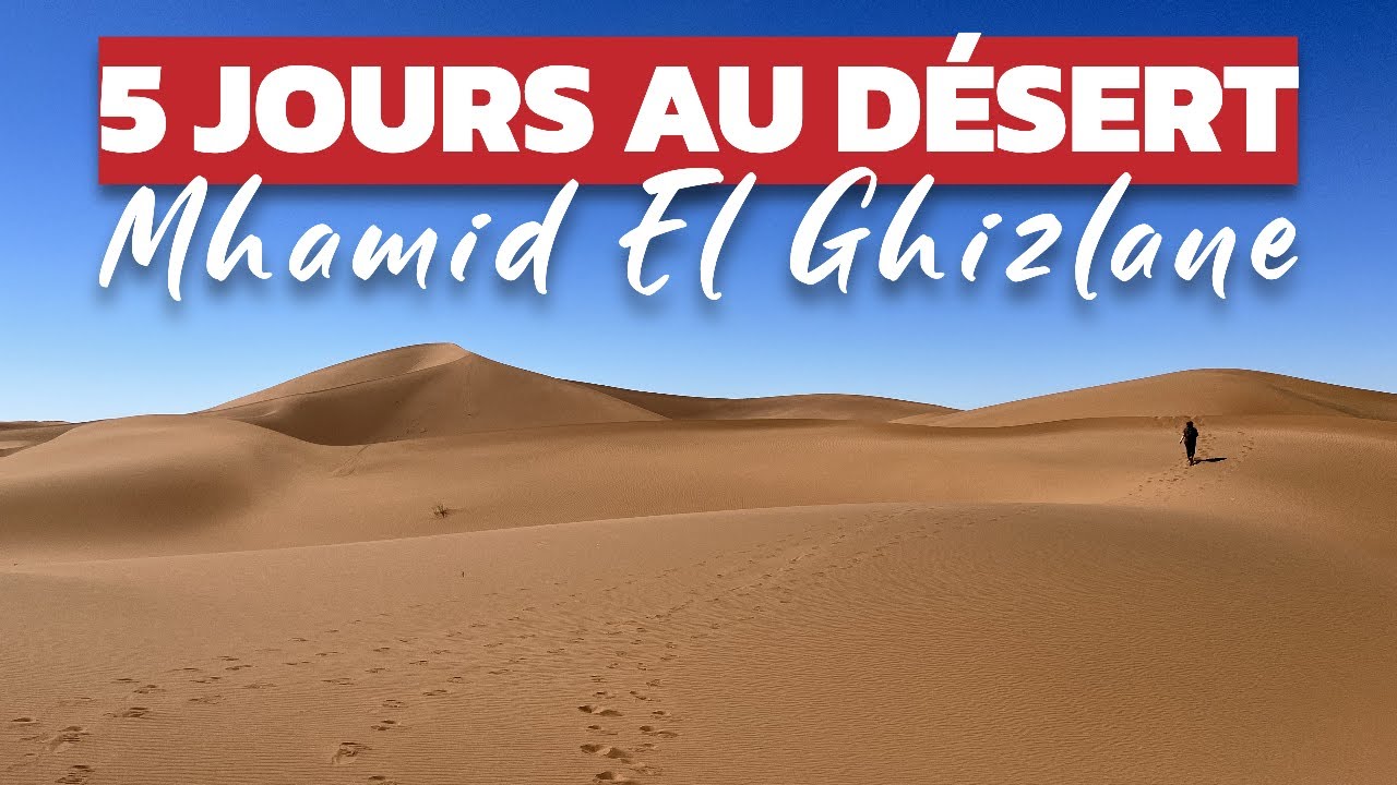 Je suis parti marcher 5 jours dans le désert marocain (Maroc en Conscience)