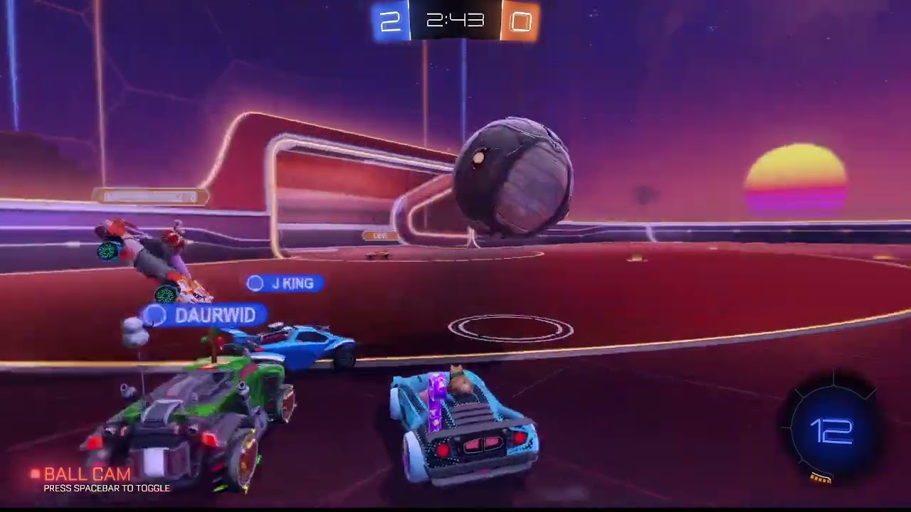 Playing Rocket League w/Daurwid (Gameplay, no commentary)