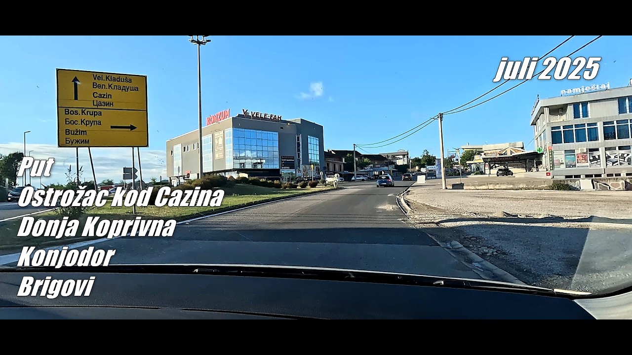 Put Ostrožac - Brigovi kod Bužima (07/2025) - Unsko-sanski kanton