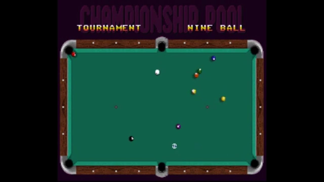 Championship Pool - SNES