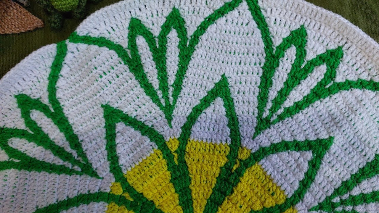 very Very beautiful table runners crochet design 💫💫💫