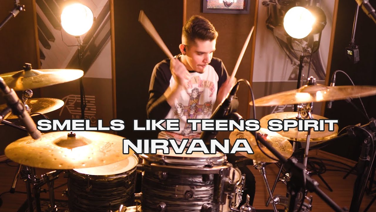 SMELLS LIKE TEEN SPIRT - NIRVANA | DRUM COVER | GABRIEL MORAES TATU