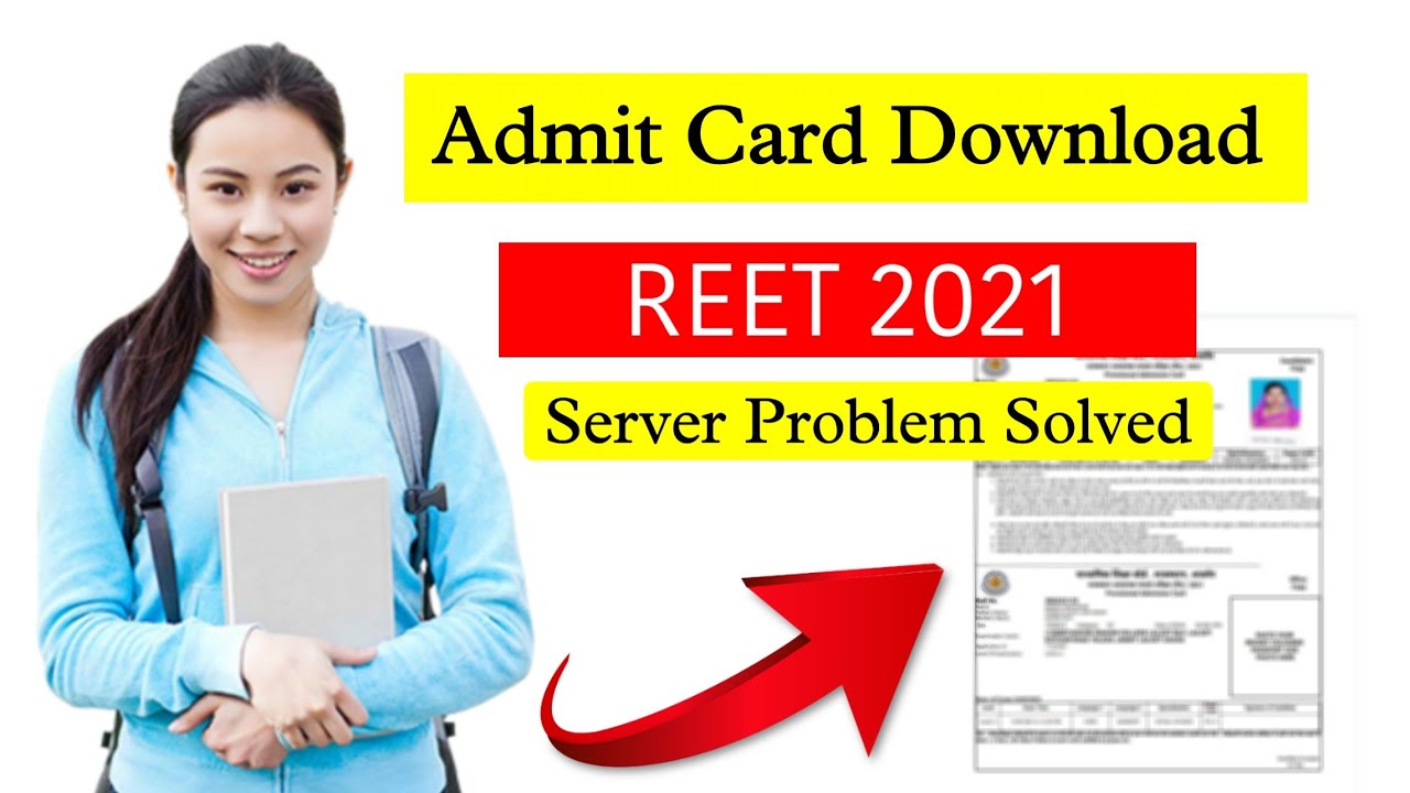 REET 2021 Admit Card Download Links | reet ka admit card kaise nikale