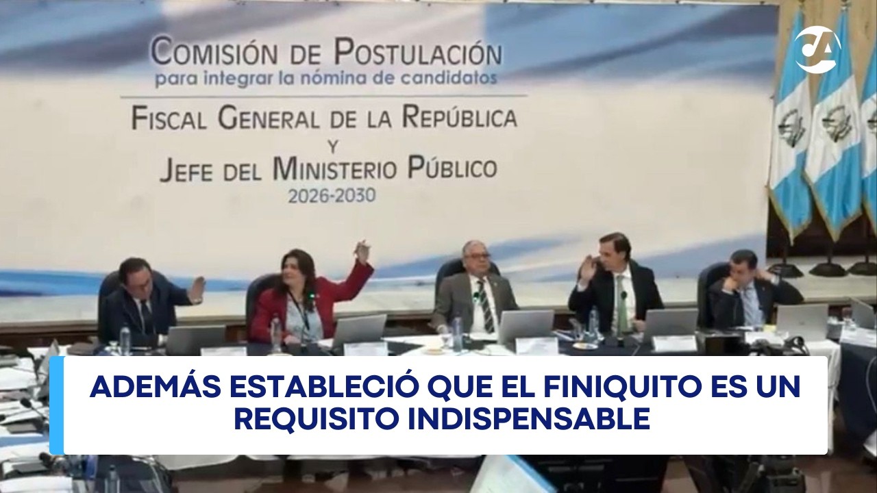 Postuladora para fiscal general fija metodología de entrevistas y perfil de aspirantes