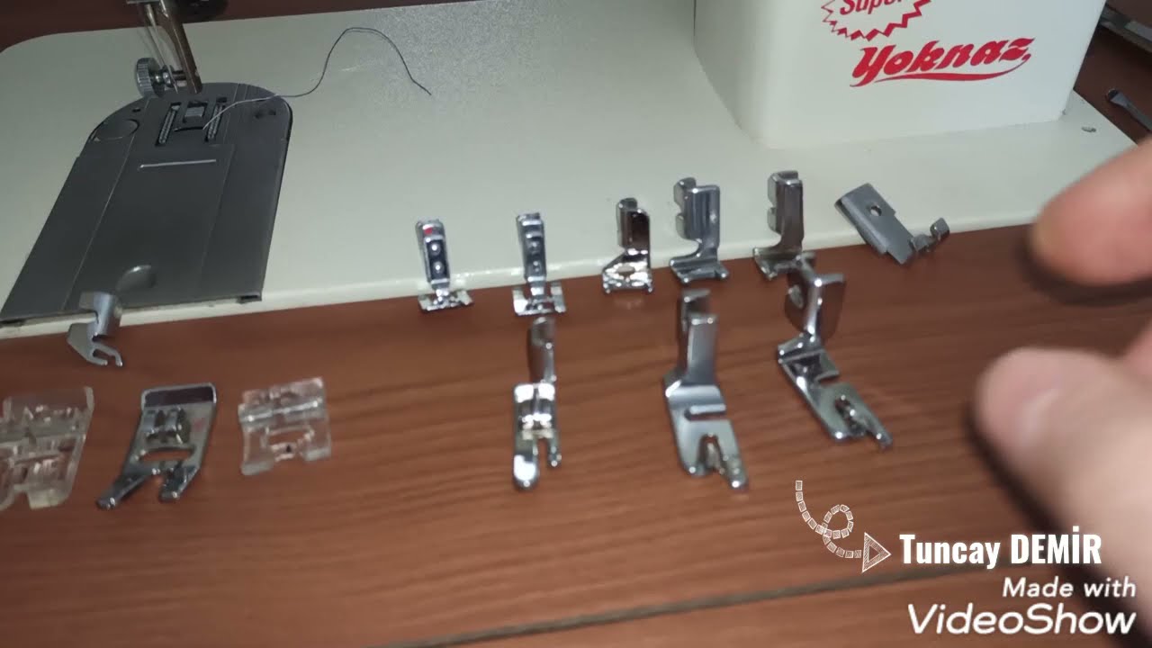 Sewing machine Singer Makine ayağı nasıl değiştirilir? pikoayağı fermuar ayağı Kıvırma Ayağı