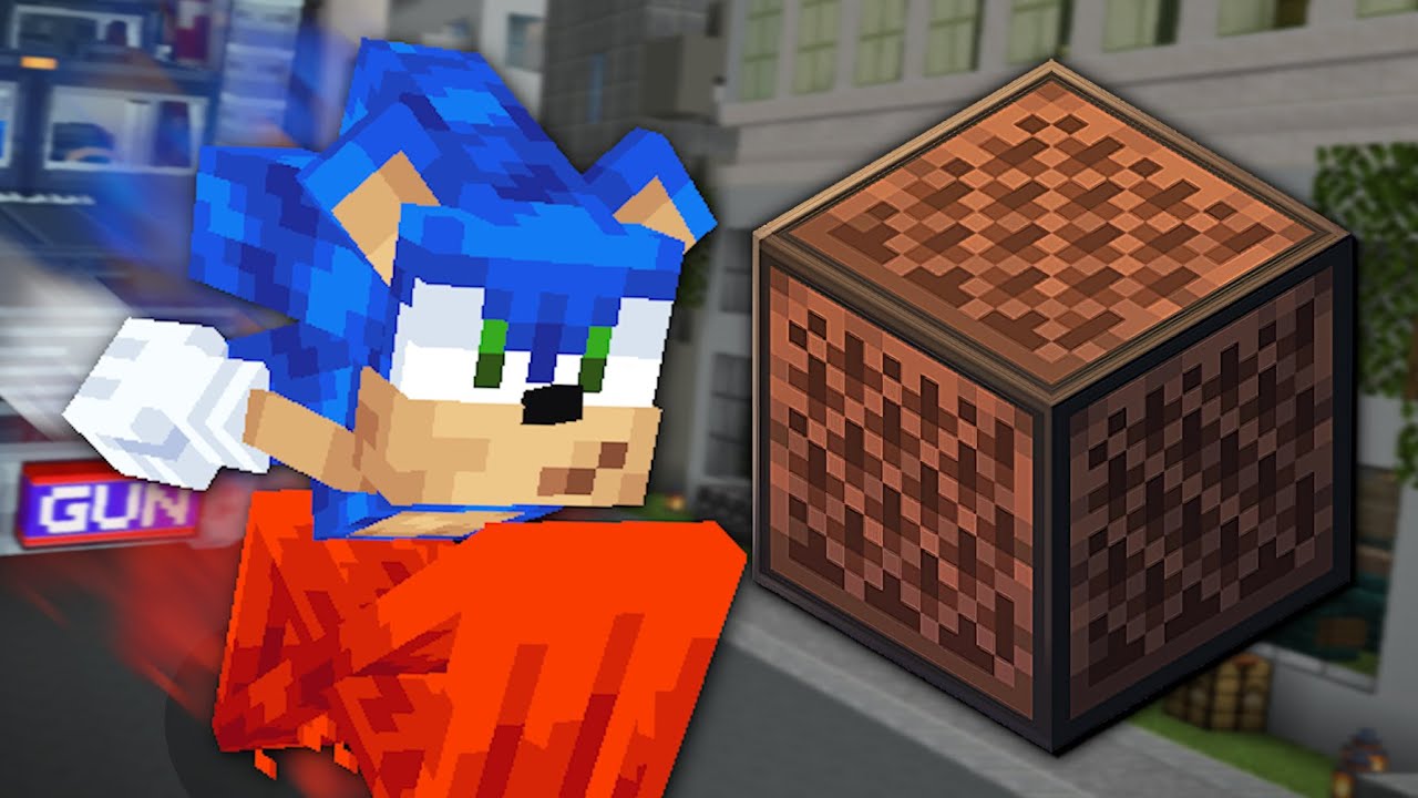 Escape From The City - Sonic Adventure 2 - Minecraft Note Block Cover