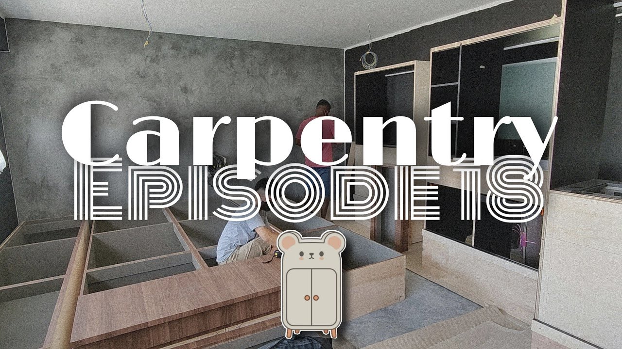 CARPENTRY: Kitchen, Wardrobe & Platform Bed | Singapore HDB 4 Room BTO Greenverge | Ep.18