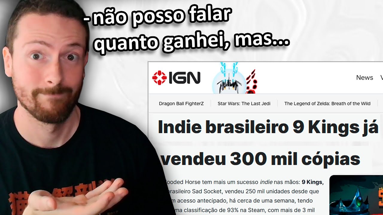 Eu fiquei RICO com meu jogo?