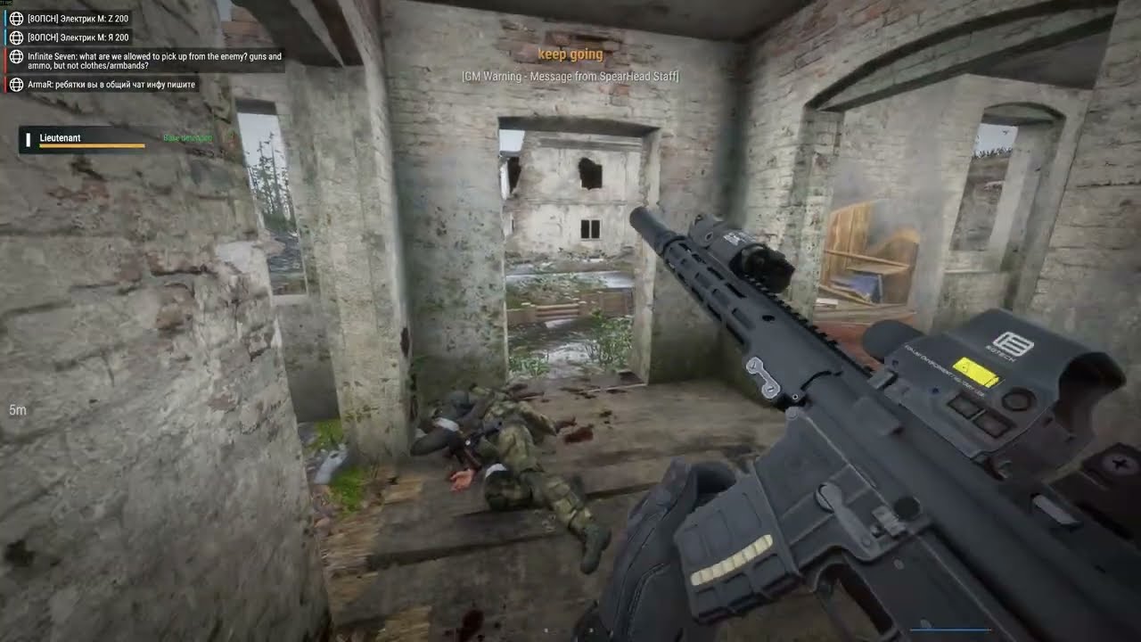 Arma Reforger Spearhead Close Quarter