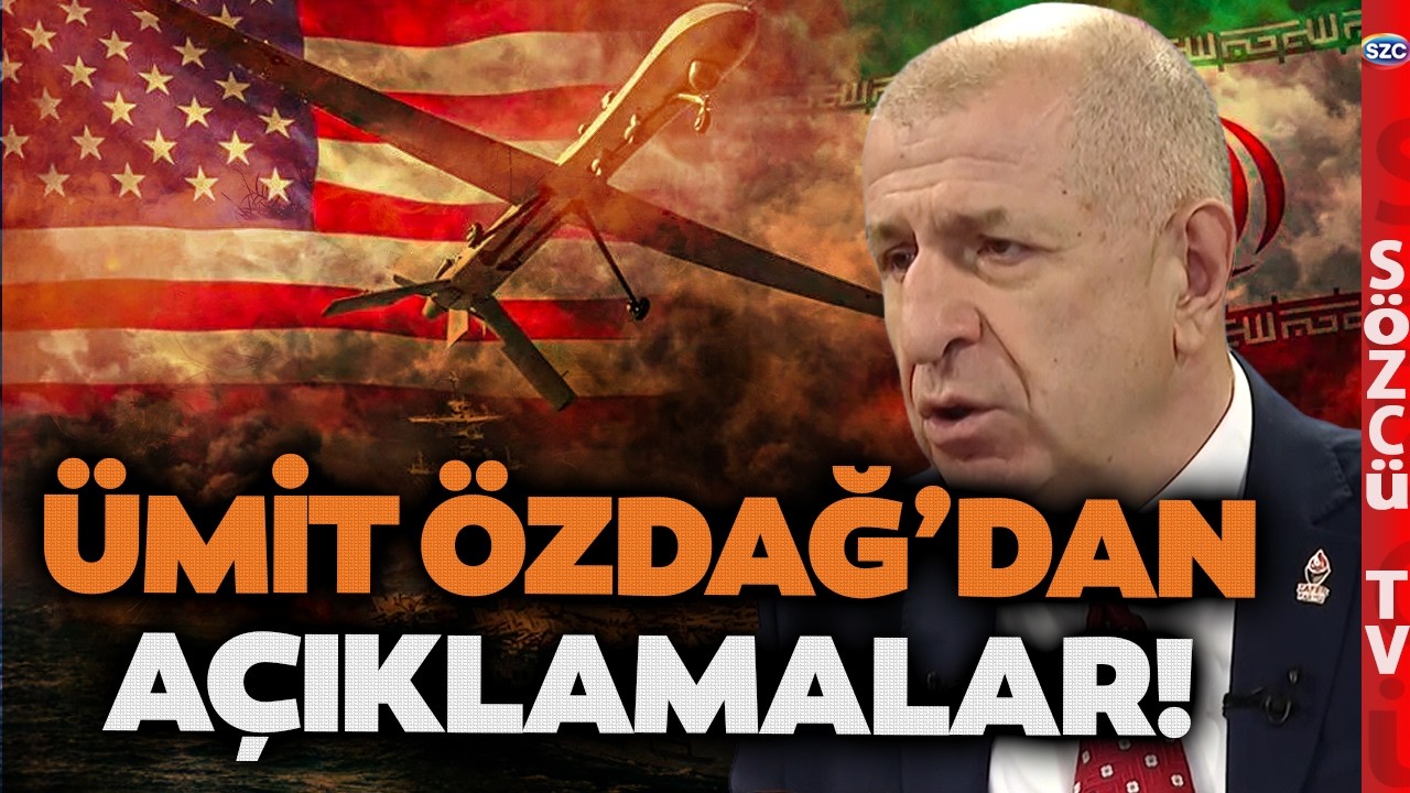 Ümit Özdağ Canlı Yayında İran Amerika ve İsrail Savaşını Yorumluyor! Hamaney Hürmüz'ü Kapattı
