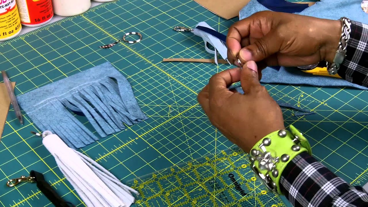 How To Make A Leather Tassel